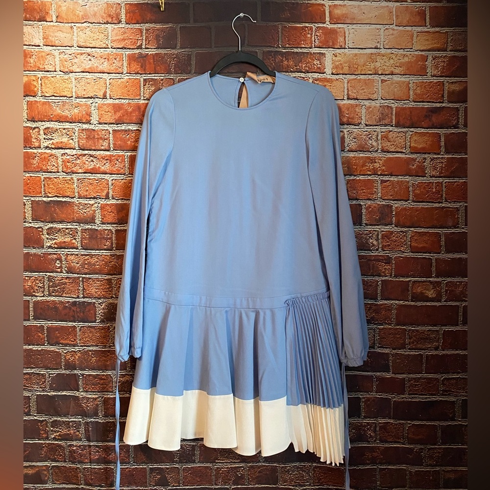 Nº21 blue pleated dress size 38